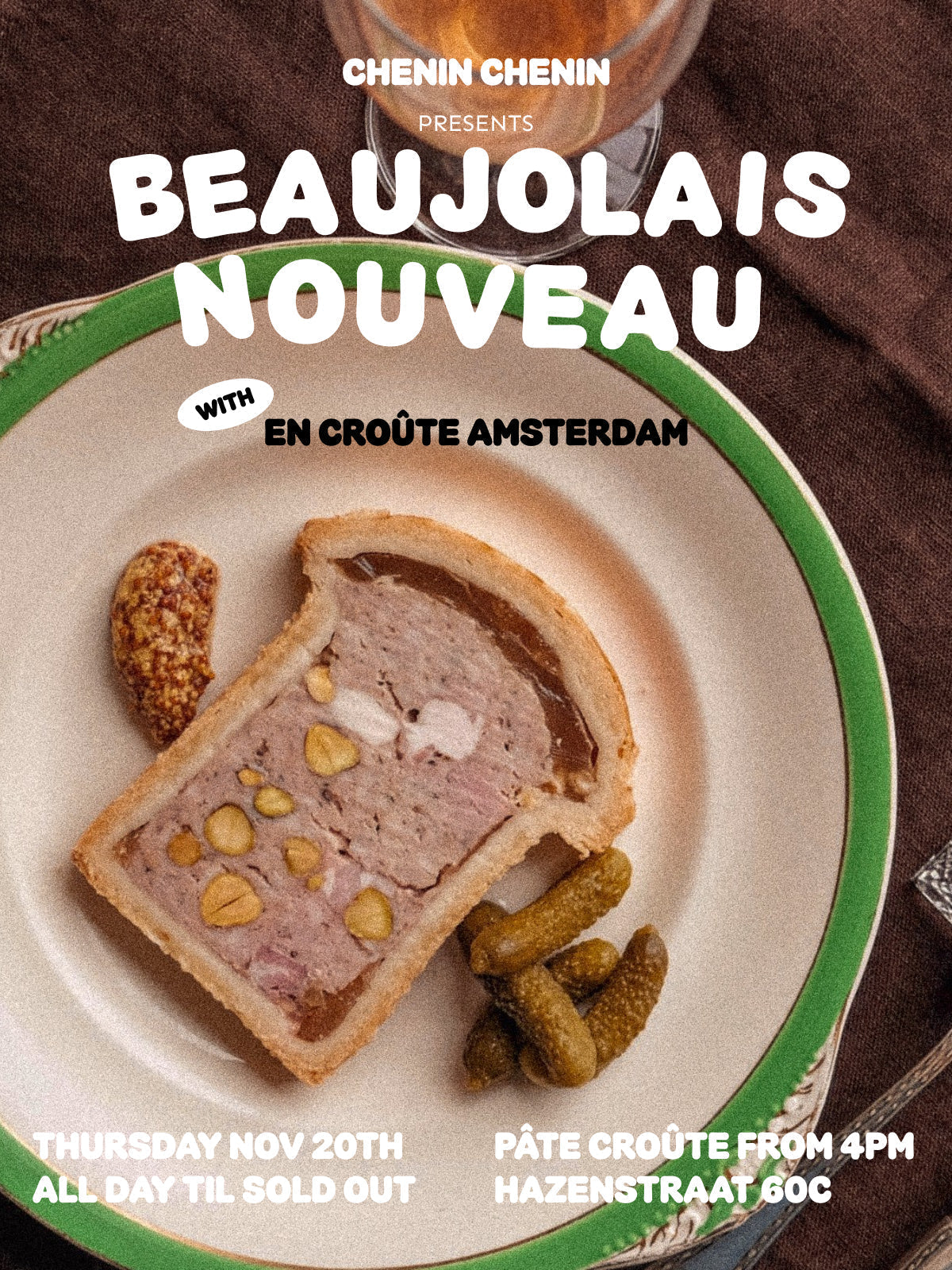 🍷 Le Beaujolais Nouveau est arrivé + Paté en Croûte 🥧 Nov 20th 😋