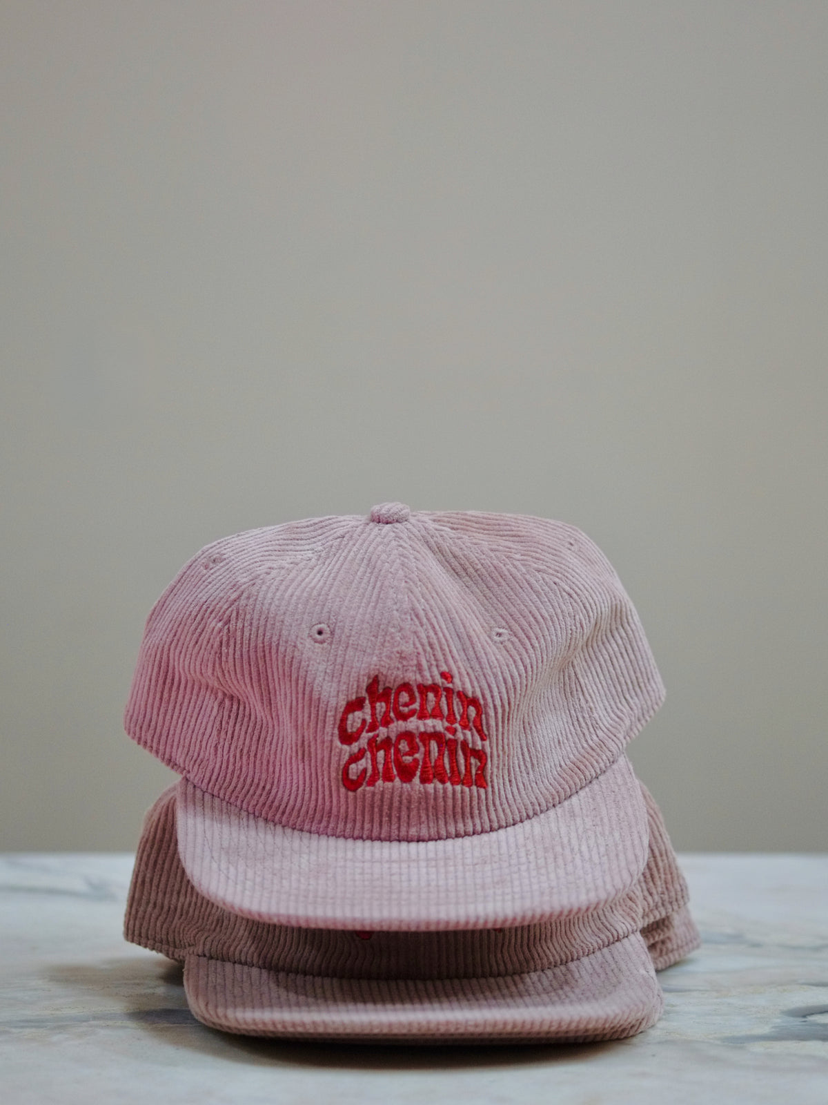 CHENIN CHENIN - Chenin Chenin Cord Cap - Vintage Pink - Chenin Chenin