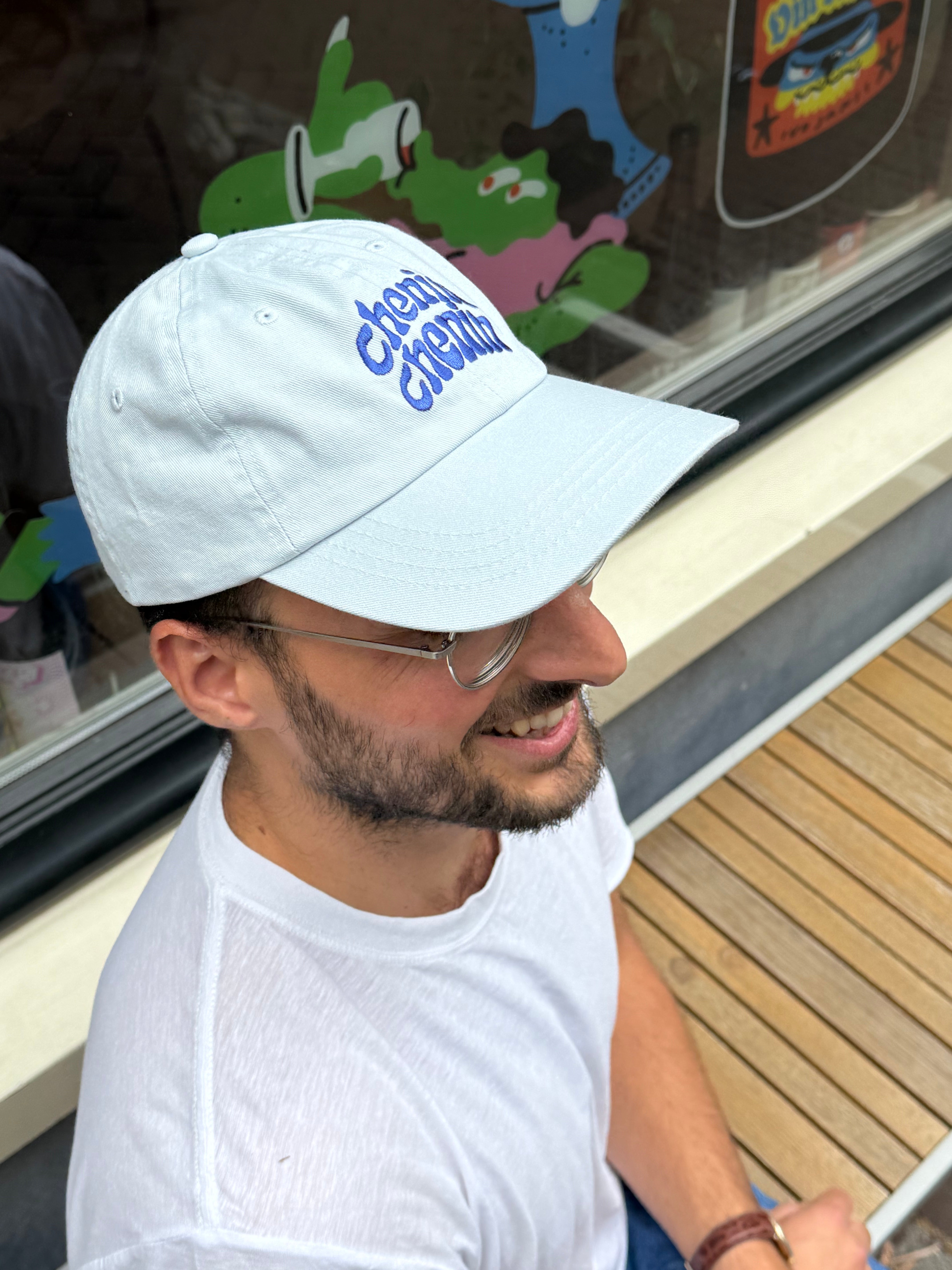 CHENIN CHENIN - Chenin Chenin Dad Cap - Pastel Blue - Chenin Chenin