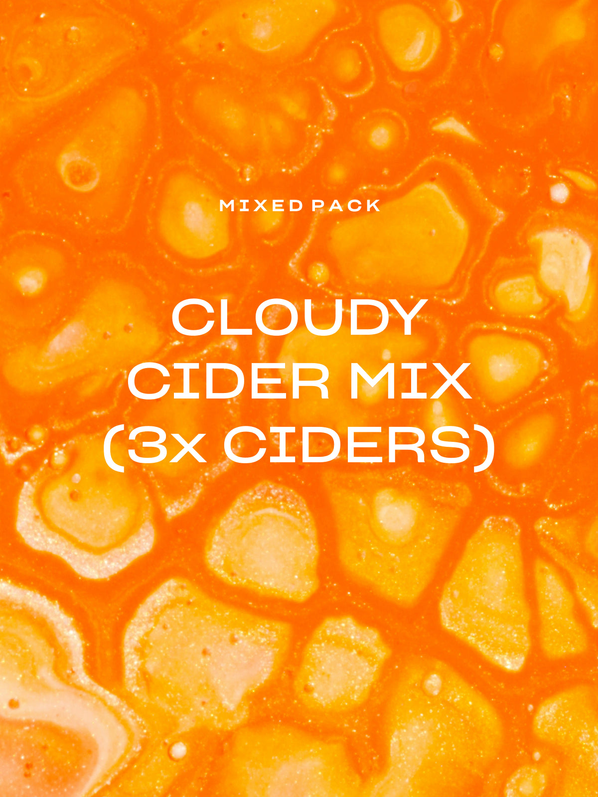 Mixed Pack - Cloudy Cider Mix — Mixed Pack (3 x Cider) - Chenin Chenin