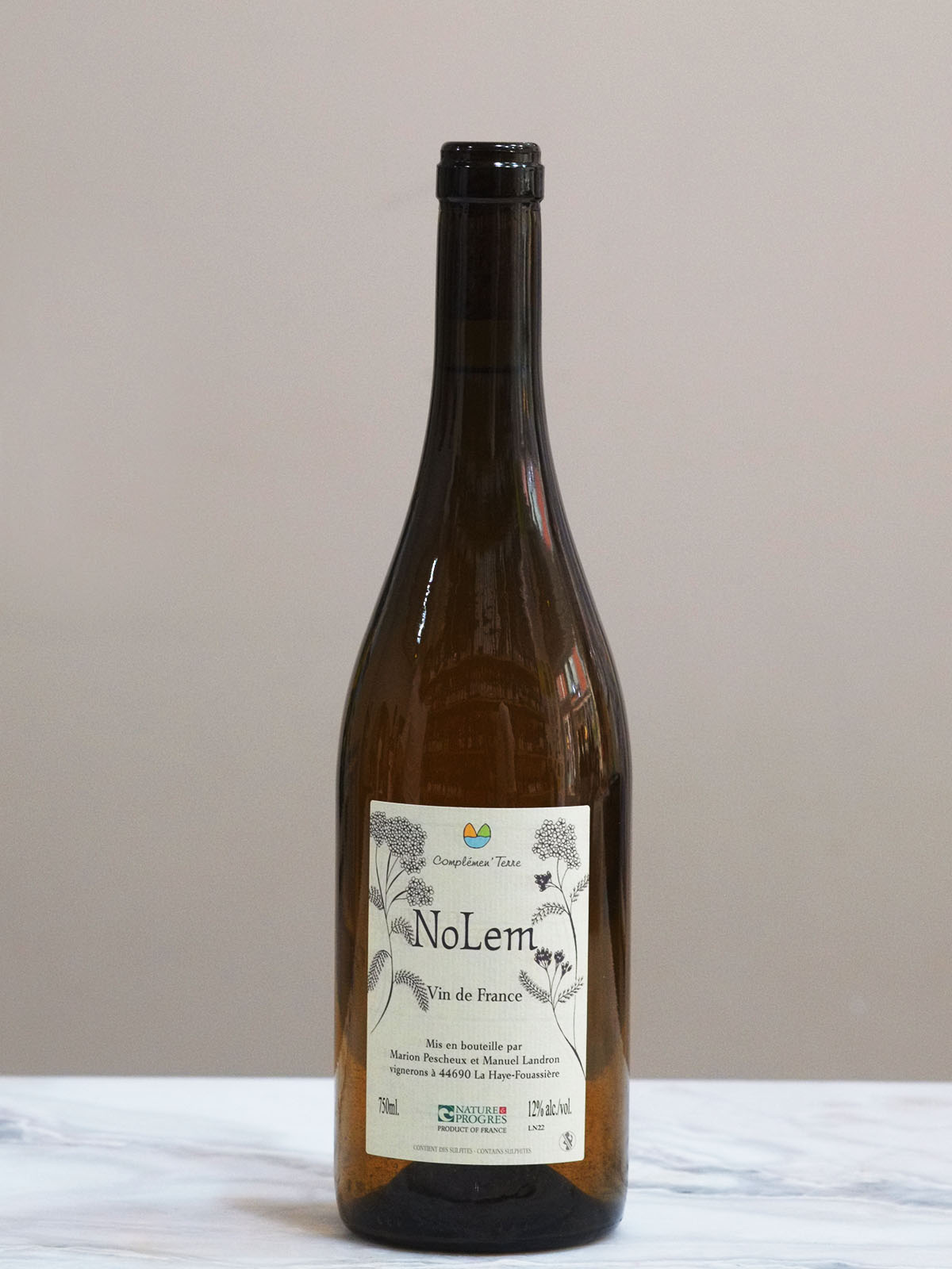 Complémen'Terre - NoLem 2021 - Chenin Chenin
