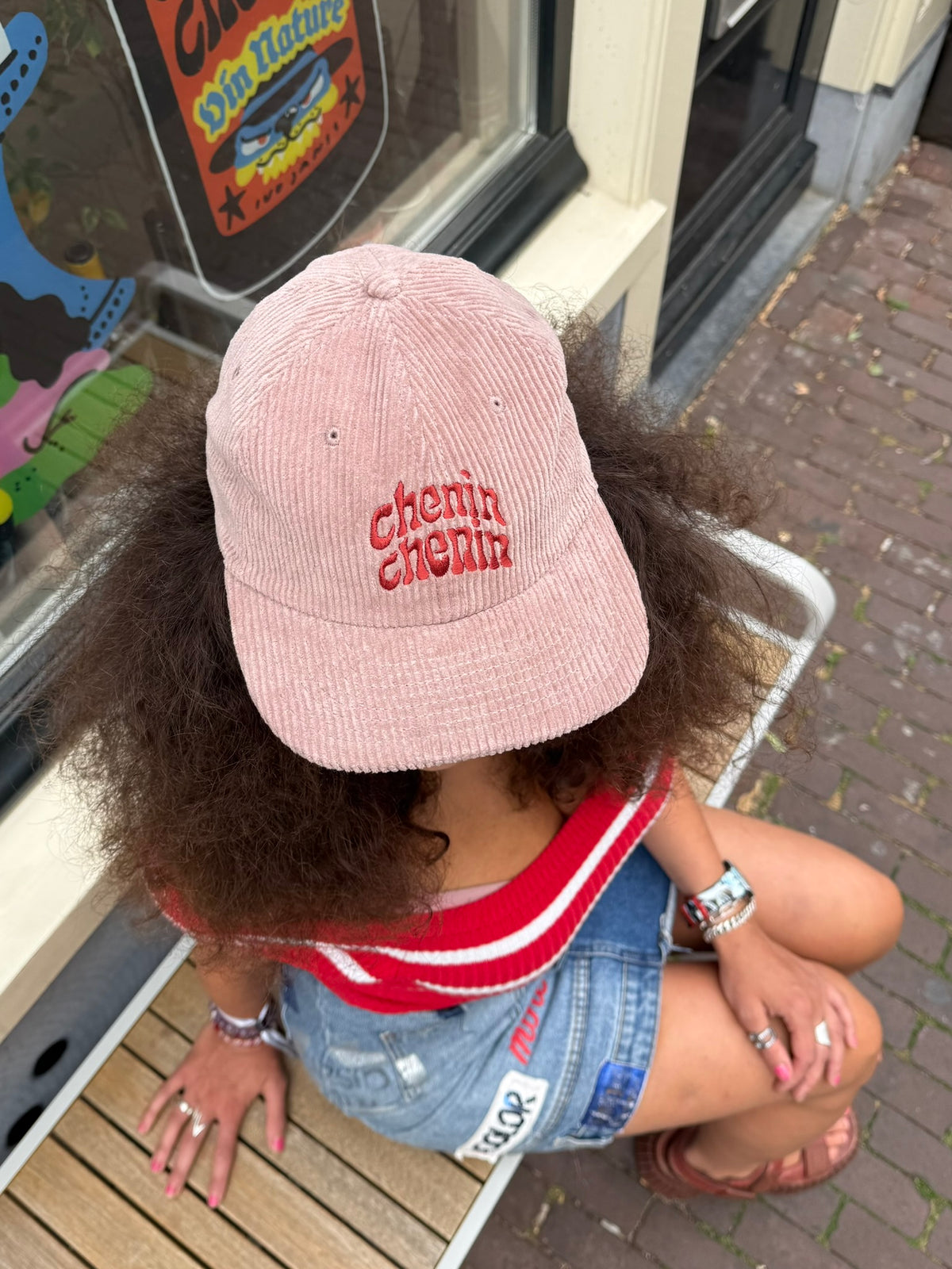 CHENIN CHENIN - Chenin Chenin Cord Cap - Vintage Pink - Chenin Chenin