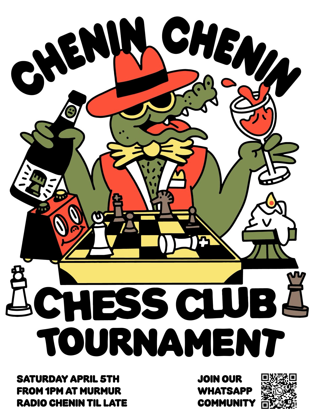 CHENIN CHENIN - CHENIN CHENIN CHESS CLUB TOURNAMENT | April '25 - Chenin Chenin