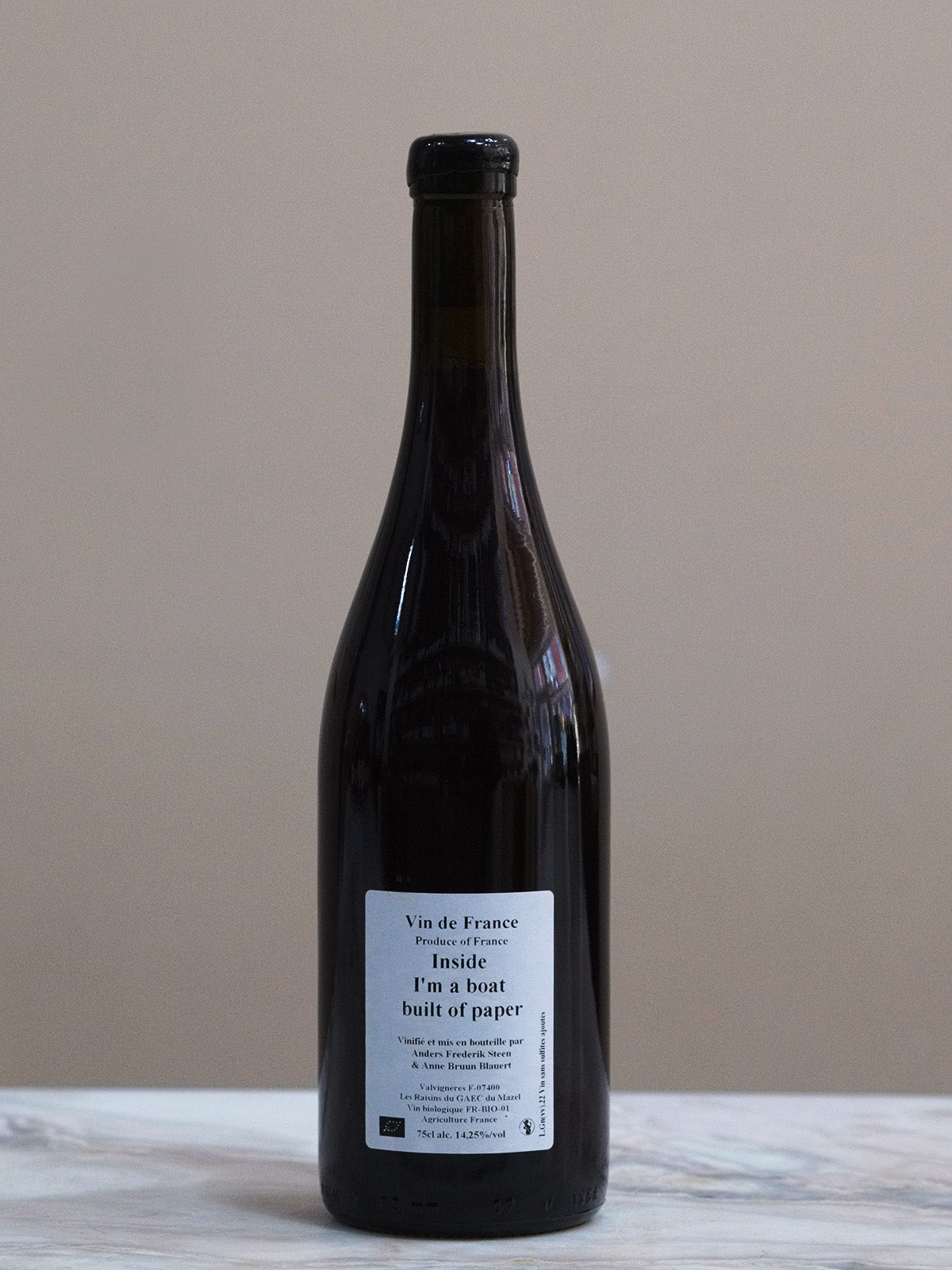 Anders Frederik Steen - Inside I’m a boat built of paper 2022 - Chenin Chenin